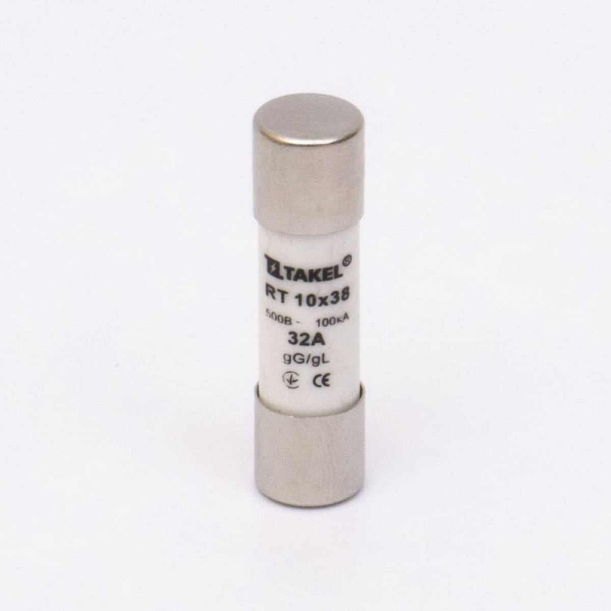 Плавка вставка запобіжника RT 10х38 32А Takel (510646)