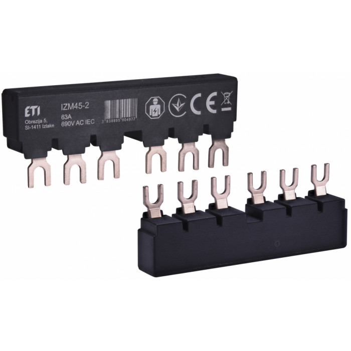 Соединительная шина изолированная IZM45-2 (2хМРЭ (до 40А) или 2хMS) ETI (2921298)