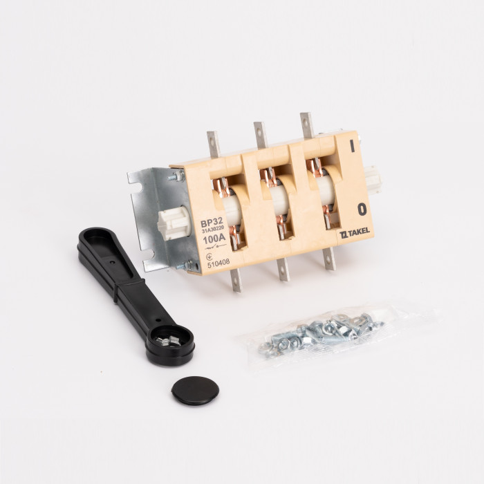 Вимикач-роз'єднувач ВР32-31А30220 100А без ДГК Takel (510408)
