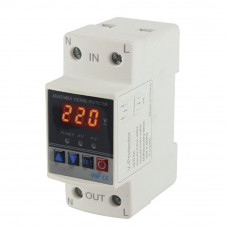 Реле напряжения модульное однофазное RD35V 63А TAKEL