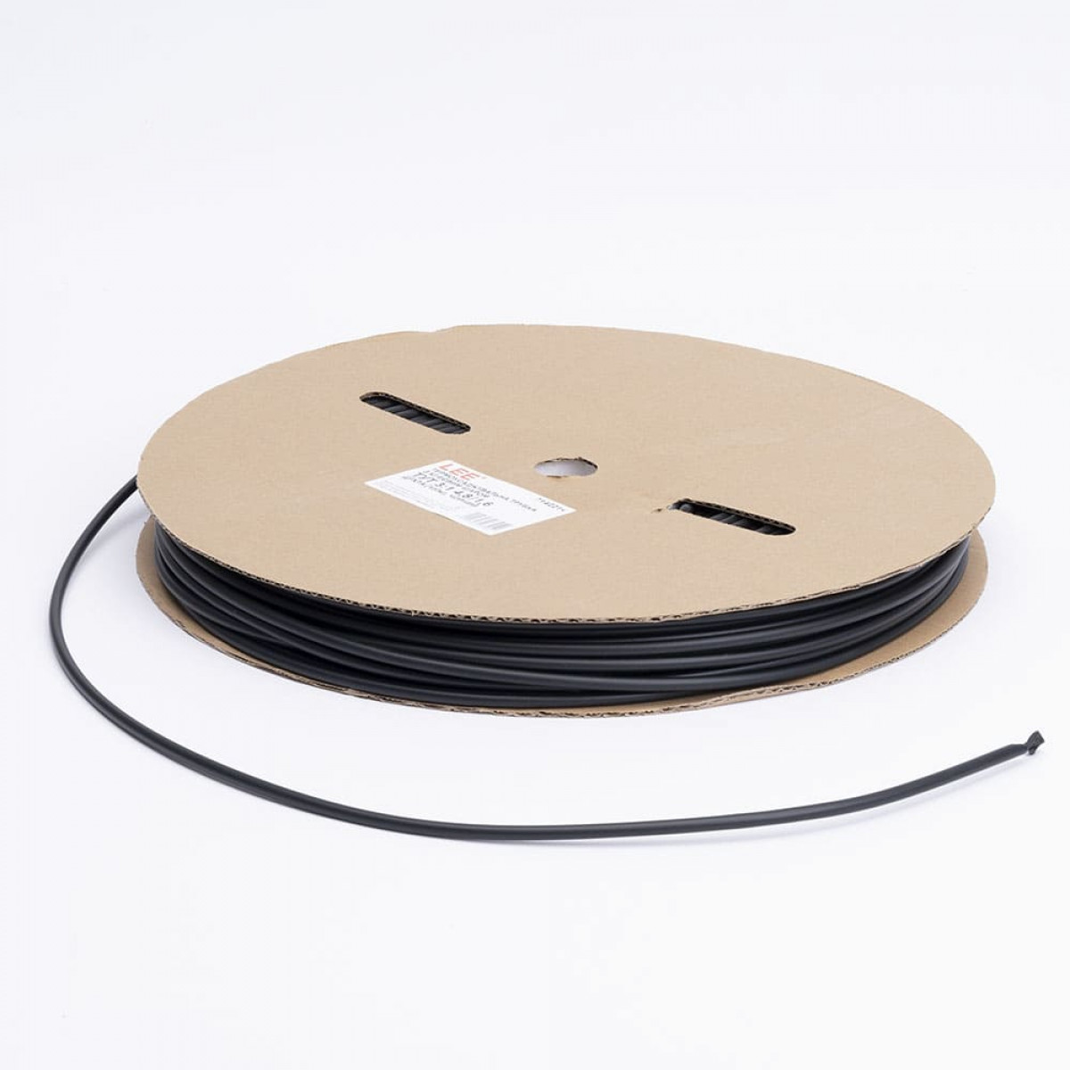 Термоусаджувальна трубка з клеєвим шаром ТУТ 3:1 4,8/1,6 бухта, чорний LEE (714221ч)