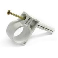  Обойма для труб 40мм із дюбелем