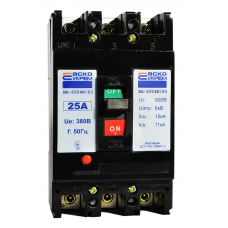 Автоматичний вимикач УкрЕМ ВА-2004N / 63 3р 25А АСКО