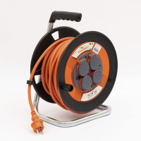 Катушка с кабелем 3х2.5 мм² PMP-25325-F-VVF с т/с 25м