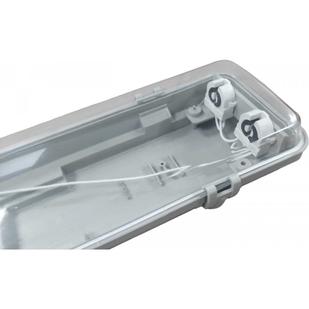 Герметичний корпус лінійного світильника Т8 2х1, 2м IP65 ENERLIGHT