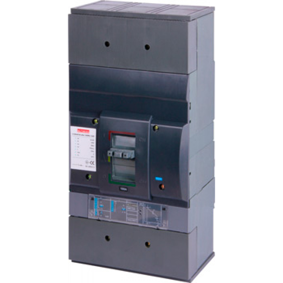 Силовий автоматичний вимикач e.industrial.ukm.1600Rе.1600 з електронним розчіплювачем, 3р, 1600А