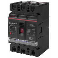 Силовий автоматичний вимикач e.industrial.ukm.250Re.160 з електронним розчіплювачем, 3р, 160А