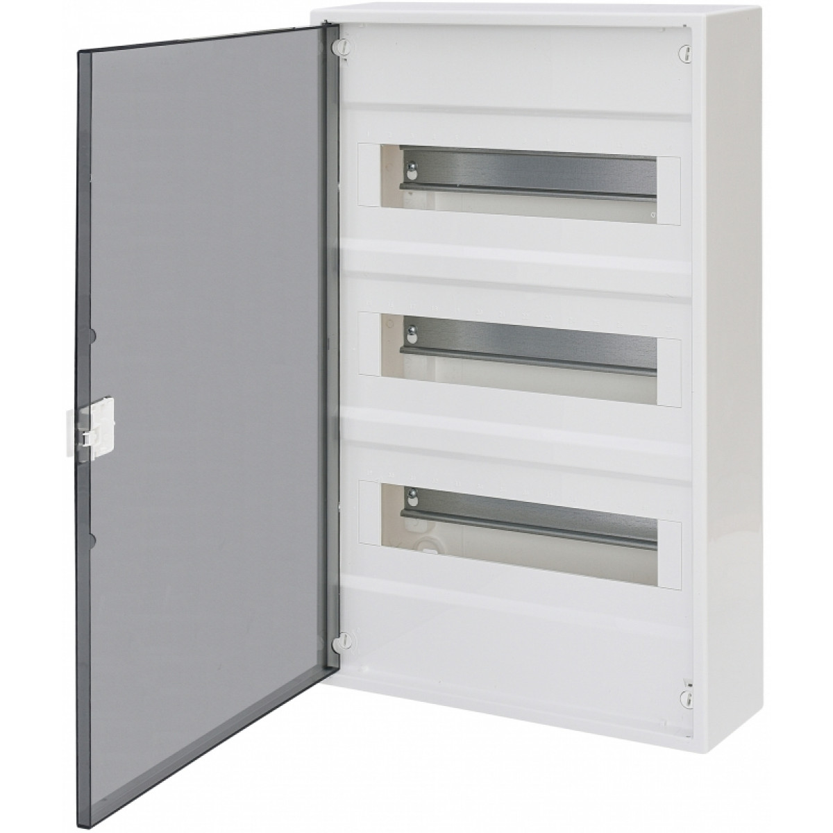 Щит наружный распределительный ACT 36 PT (36 + 6, 3ряд., прозрачная дверь, наружное исполнение) ETI (1100242)