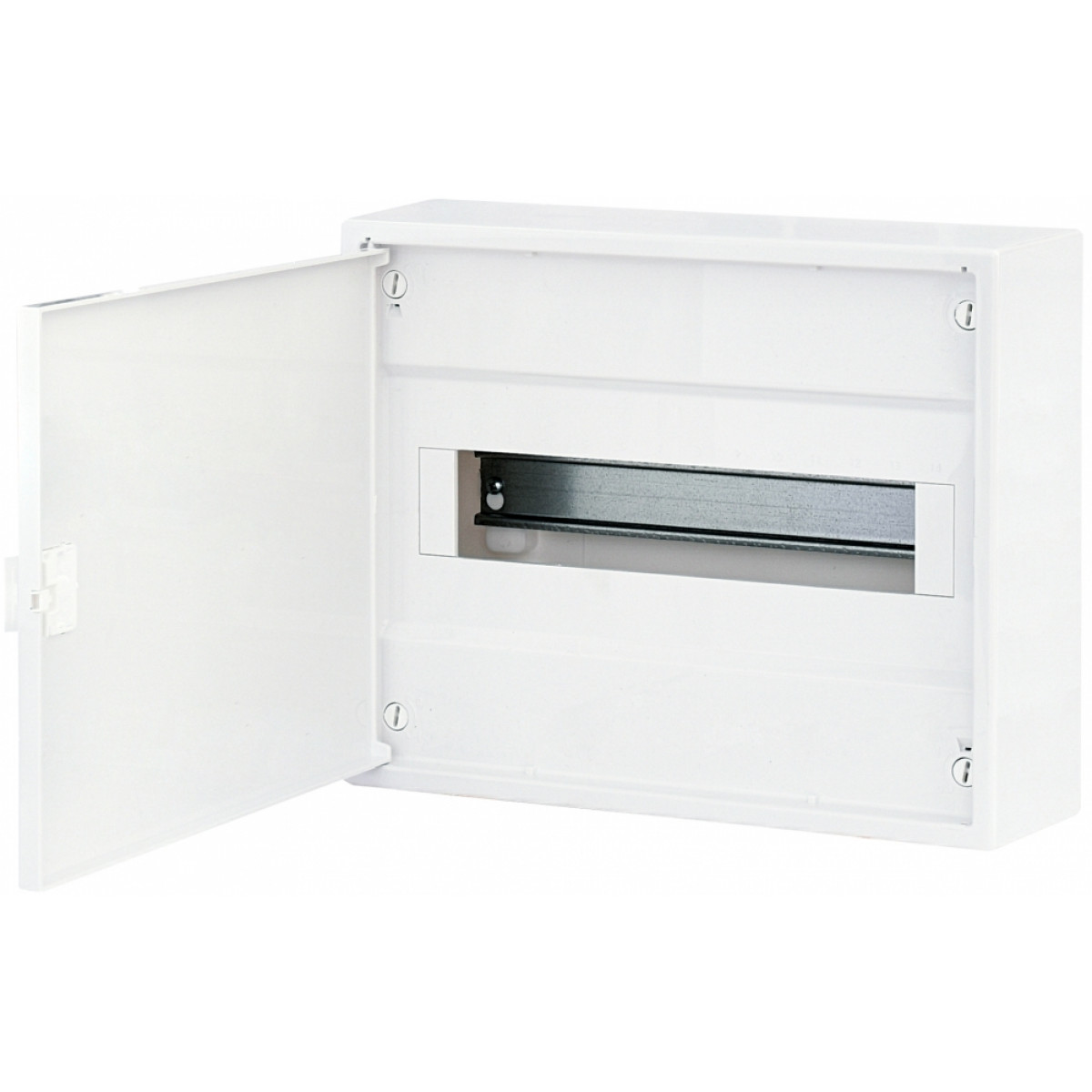 Щит наружный распределительный ACT 12 PО (12+2, 1ряд., белые. двери, наружного исполнения) ETI (1100243)