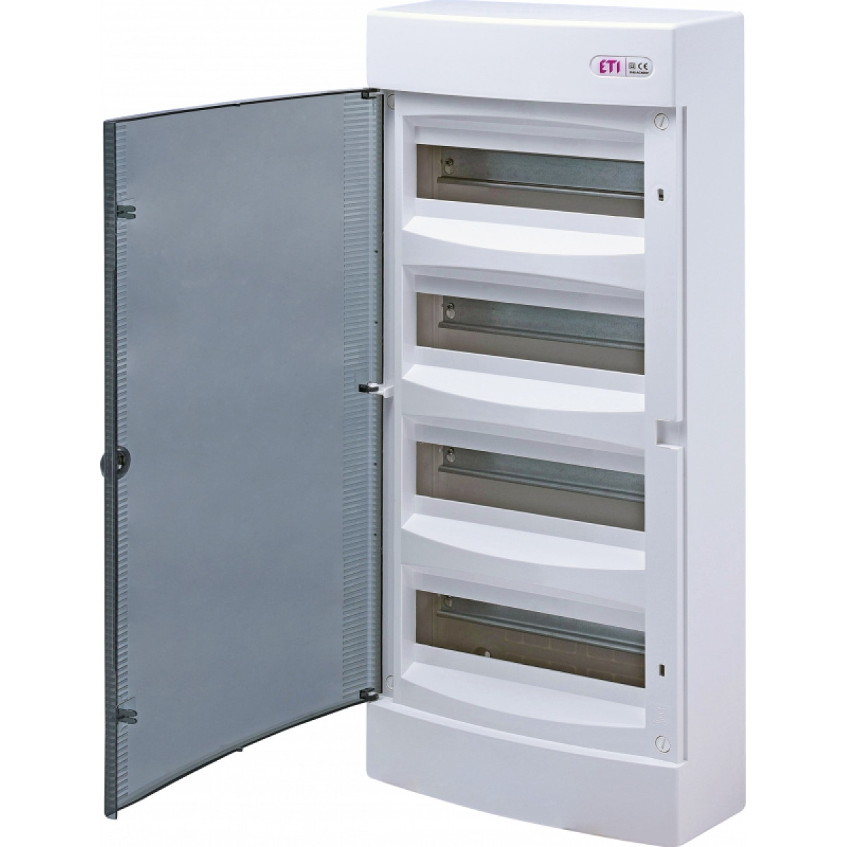 Щит наружный распределительный ECT 48PT (48мод.проз.дверцы) ETI (1101020)