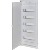 Щит металопластиковий ECG70 (60+10мод., метал.білі дверцята)