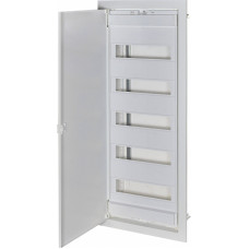 Щит металопластиковий ECG70 (60+10мод., метал.білі дверцята)