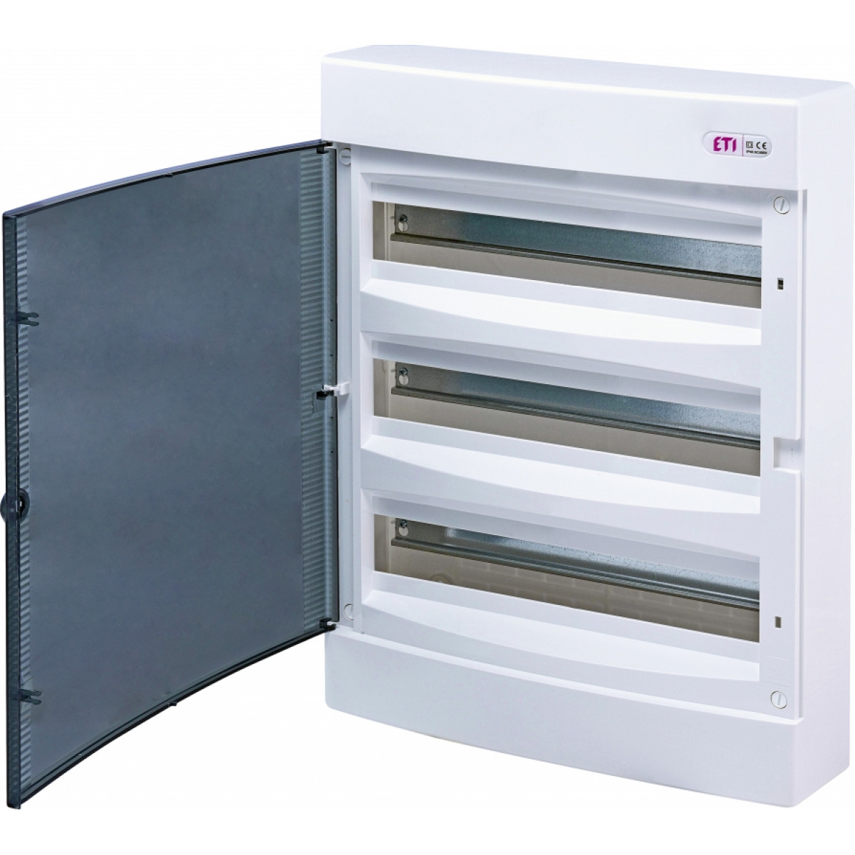 Щит наружный распределительный ECT 3x18PT (54мод.проз.дверцы) ETI (1101040)