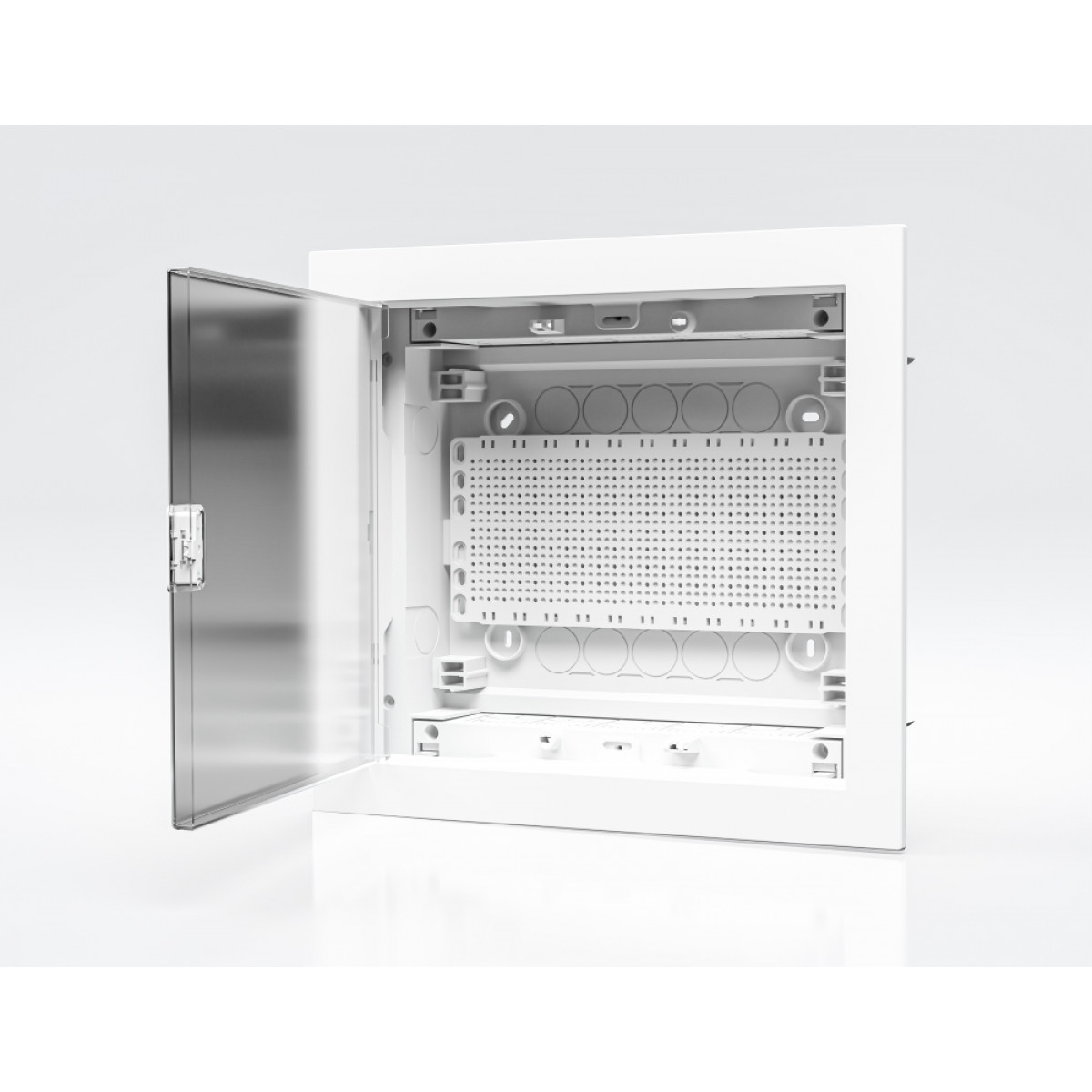 Щит металлопластиковый ECG14 MEDIA-PT (перфорированная панель, пластик.проз.дверцы) ETI (1101186)