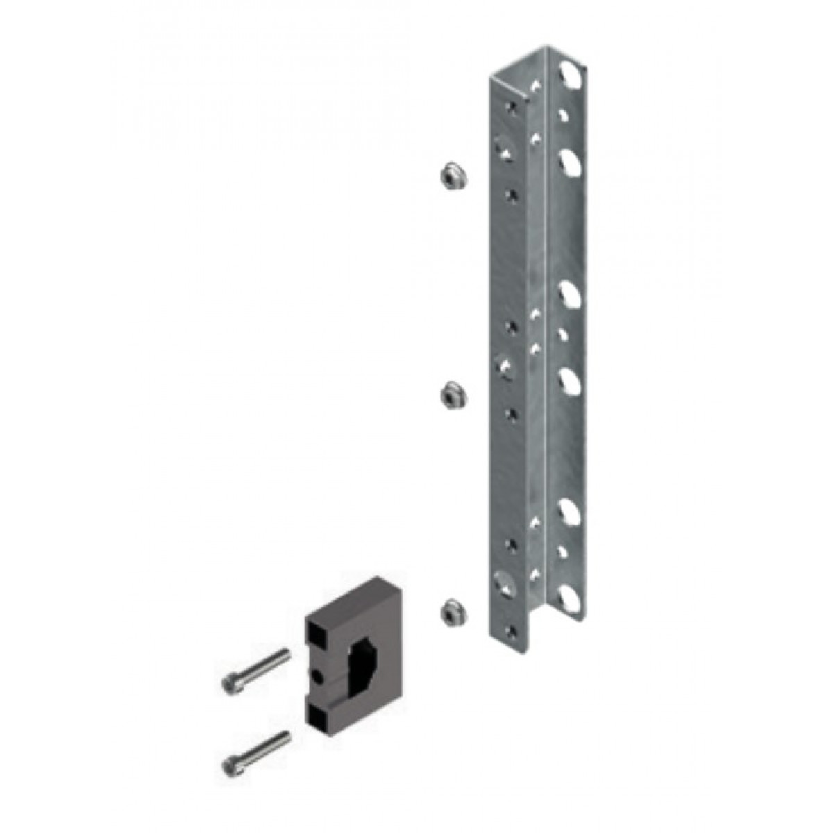 Кронштейн с держателем BBS-60/1 горизонтальных шин LG-B60-H P1 (1Р) ETI (1341800)