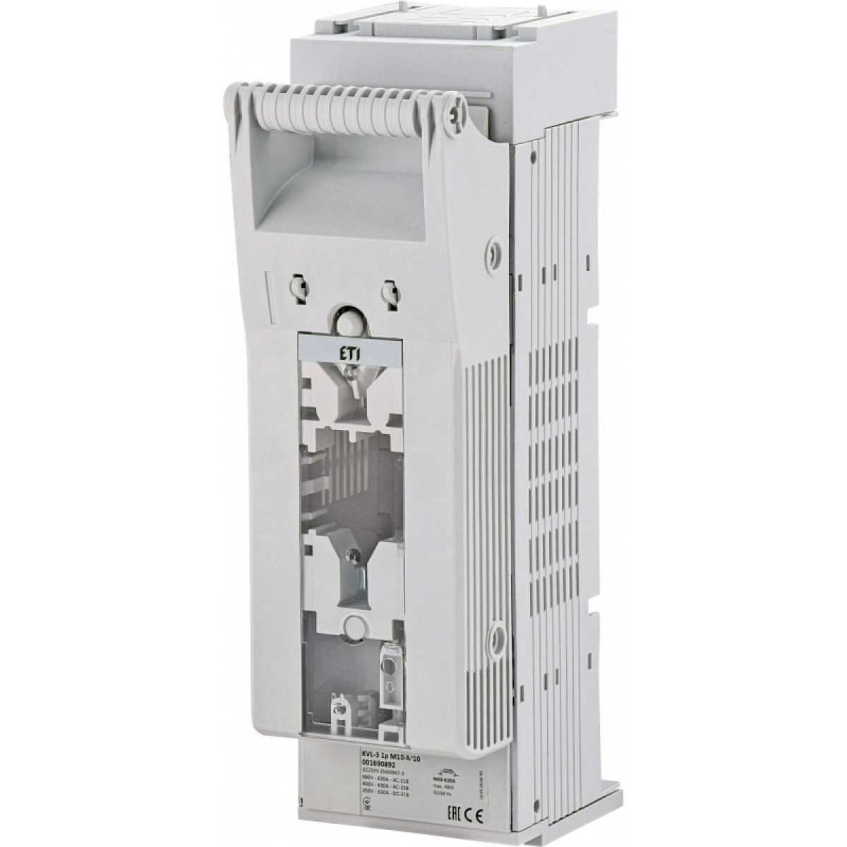 Роз'єднувач KVL 3 1P 630A (Клеми M10-M10) ETI (1690892)