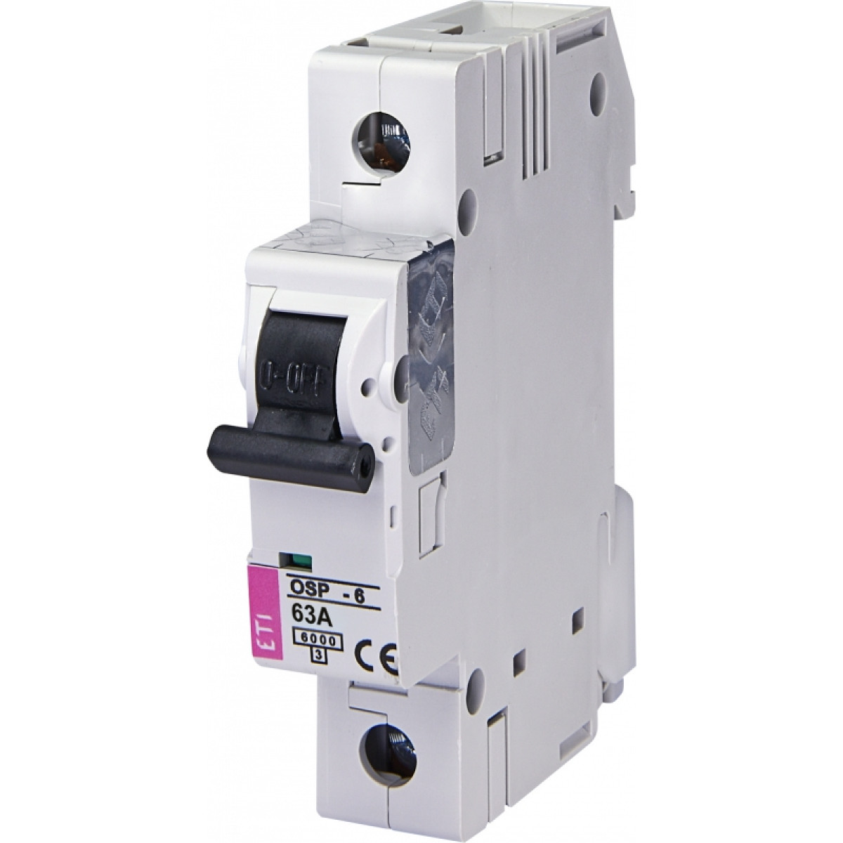 Ограничитель тока OSP-6 63A 1p (6kA) ETI (2181038)