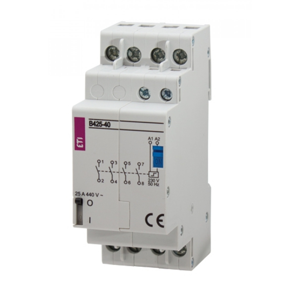 Импульсный контактор RВS 432-31 230V AC (32A, 3NO + 1NC) ETI (2464135)