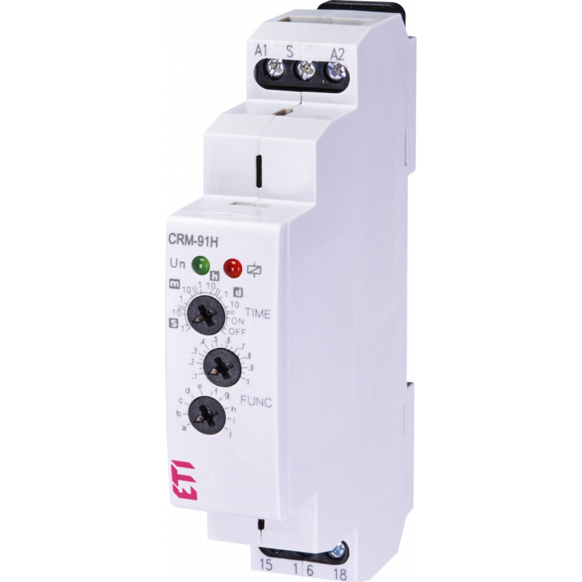 Многофункциональное реле времени CRM-91H UNI 12-240V AC/DC (1x16A AC1) ETI (2470001)