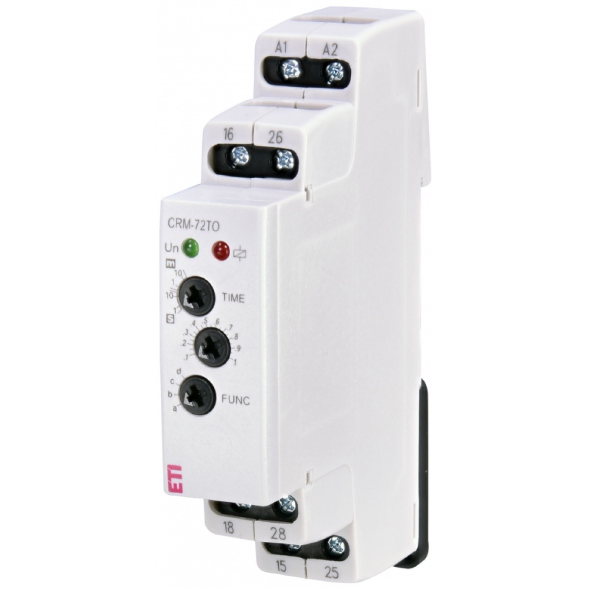 Многофункциональное реле времени при исчезновении питающего напряжения CRM-72TO UNI 12-240V AC/DC (1x8A AC1) ETI (2470096)