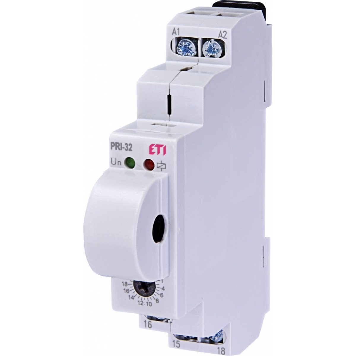 Реле контроля потребленного тока PRI-32 UNI 24-240V AC, DC 24V (1..20A) (1x8A AC1) ETI (2471830)
