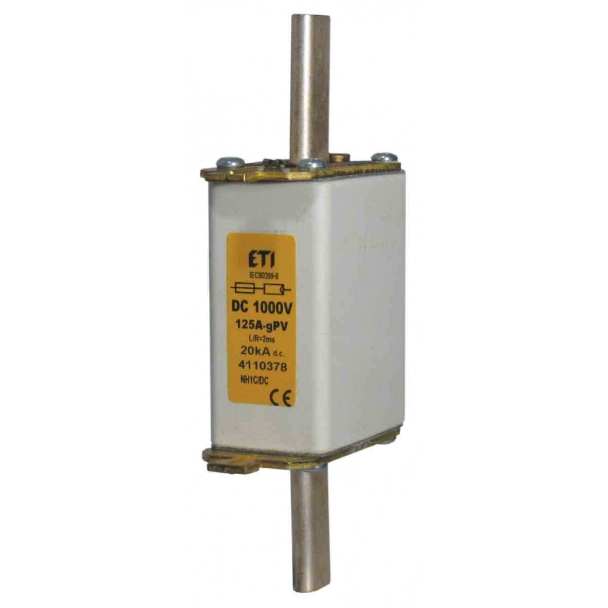 Предохранитель NH-0 gR-PV 160A 1000V DC ETI (4110528)