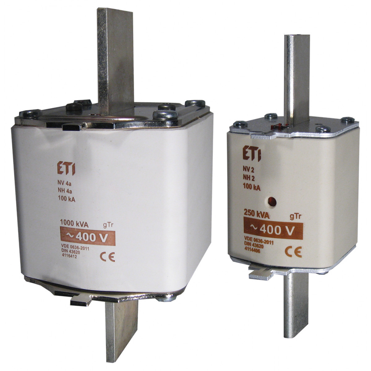 Запобіжник NV-NH 3/gTr 180A (125kVA) 400V ETI (4115403)