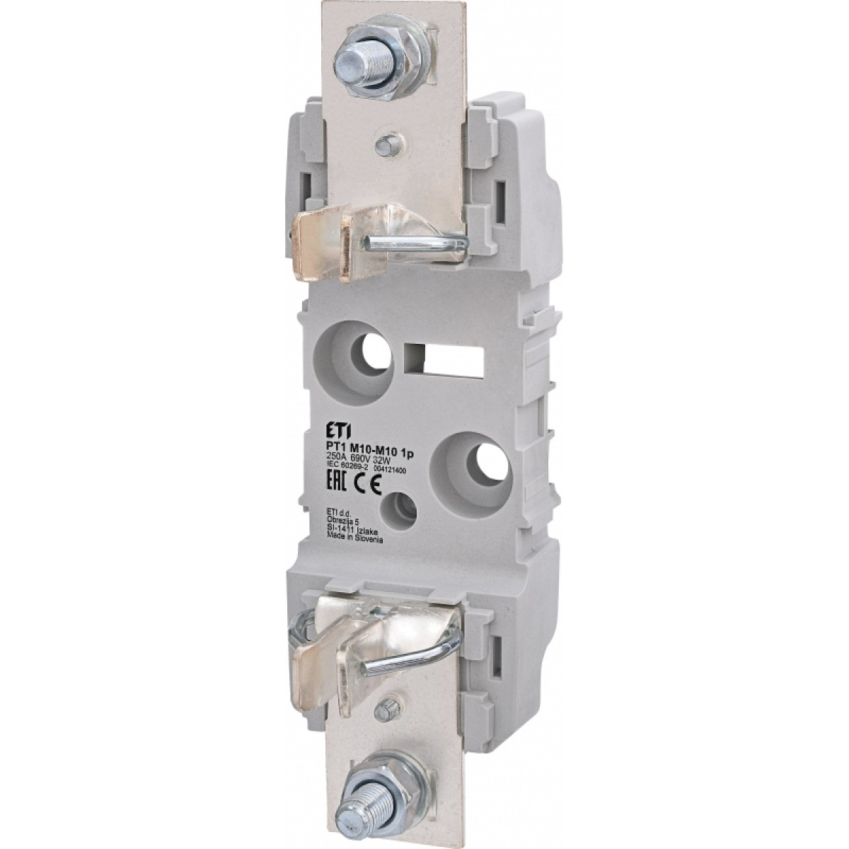 Тримач запобіжника PT 1 1p 250A (M10-M10) ETI (4121400)