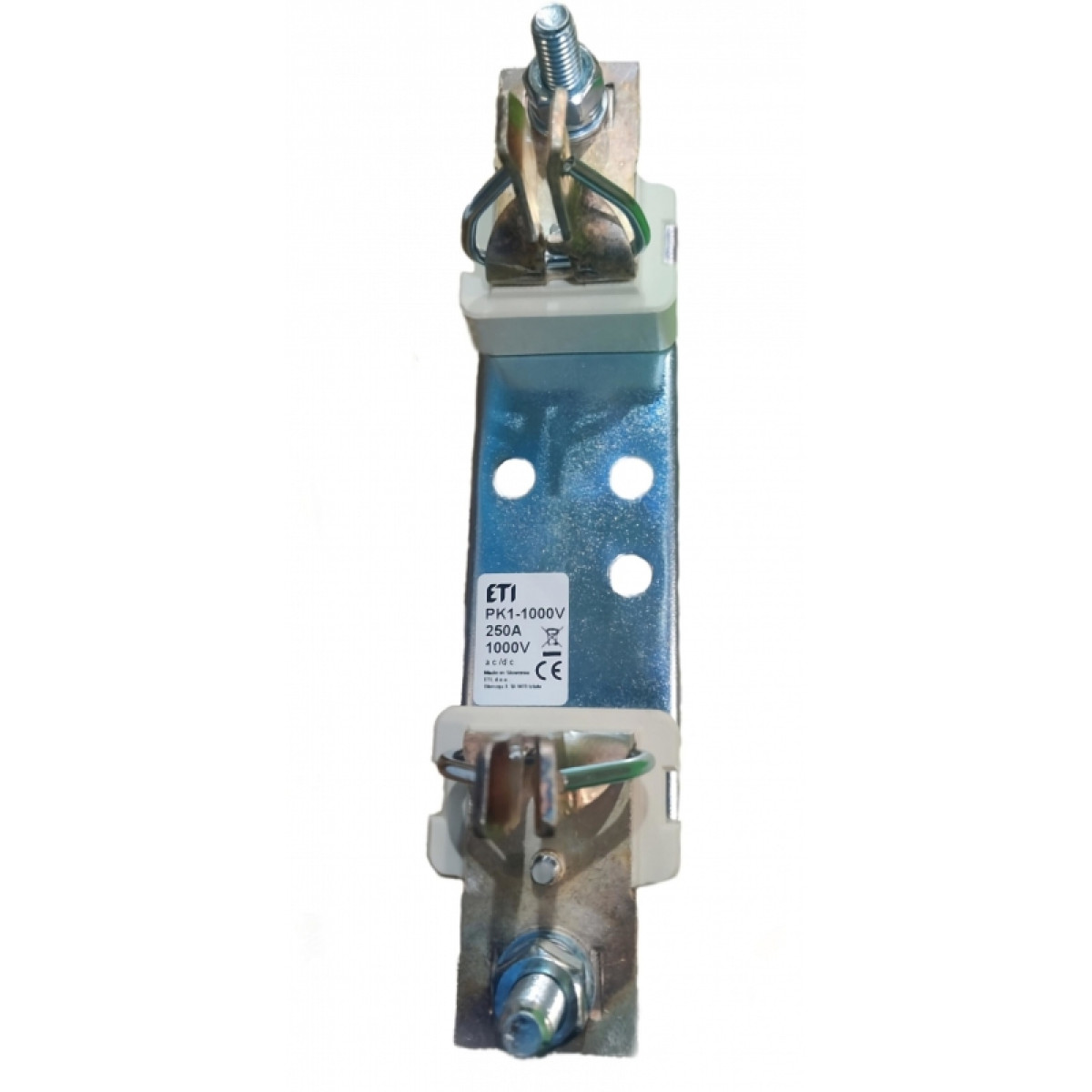 Держатель предохранителя PK1-100 250A 1p 1000V ac/dc (M10-M10) ETI (4123400)