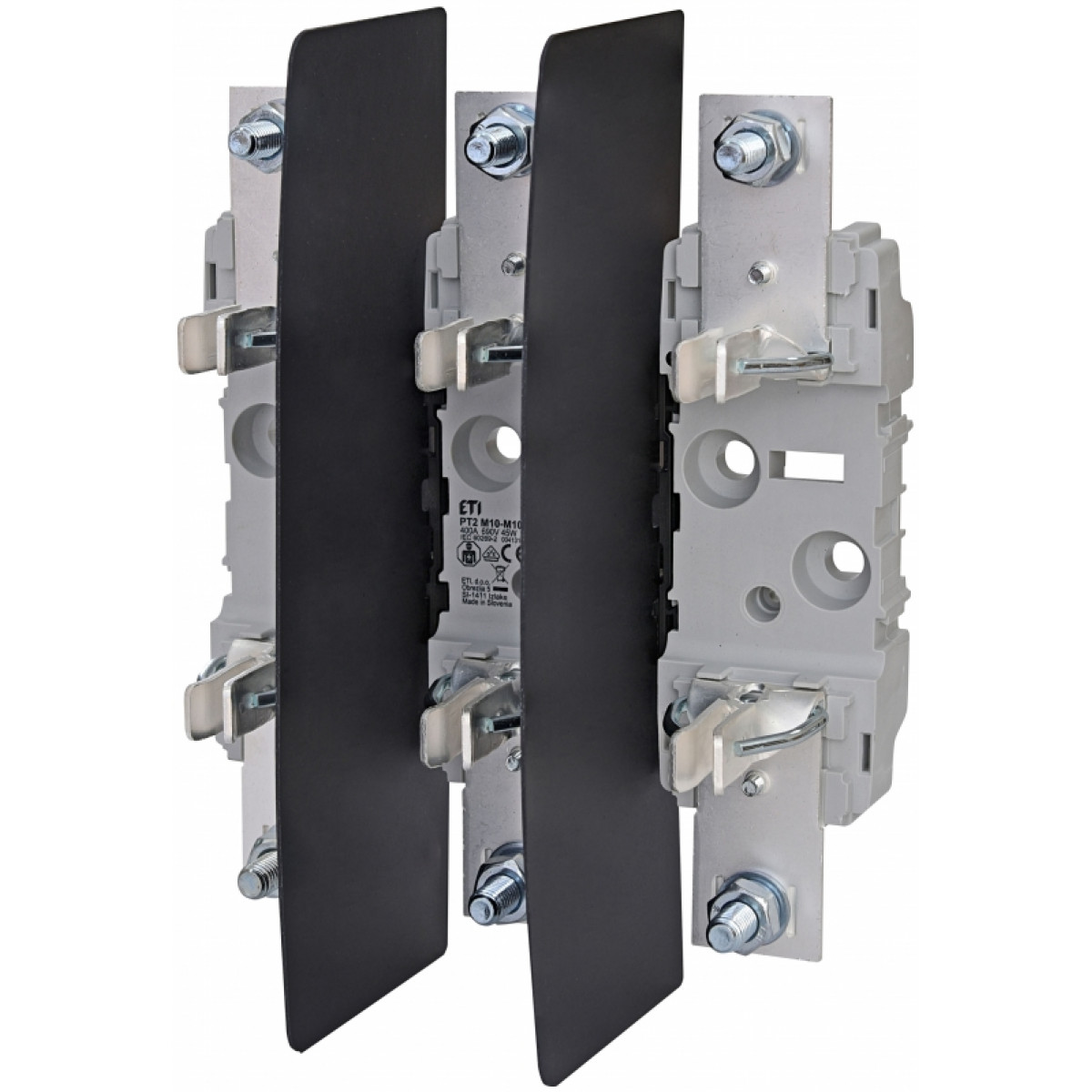 Тримач запобіжника PT 2 3p 400A (M10-M10) ETI (4131400)