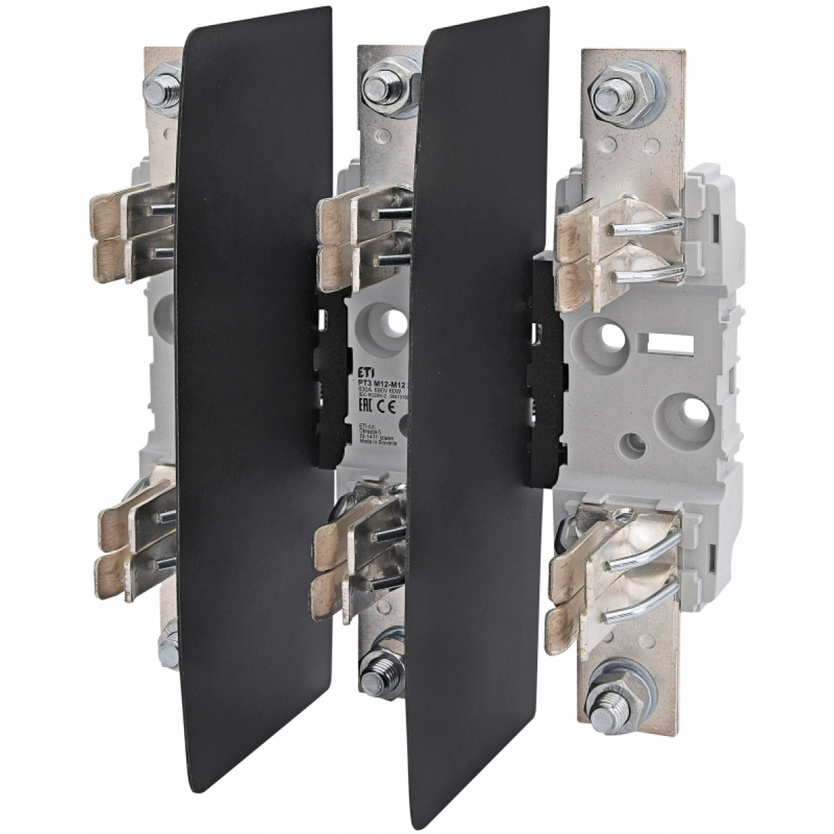 Тримач запобіжника PT 3 3p 630A (M12-M12) ETI (4131500)