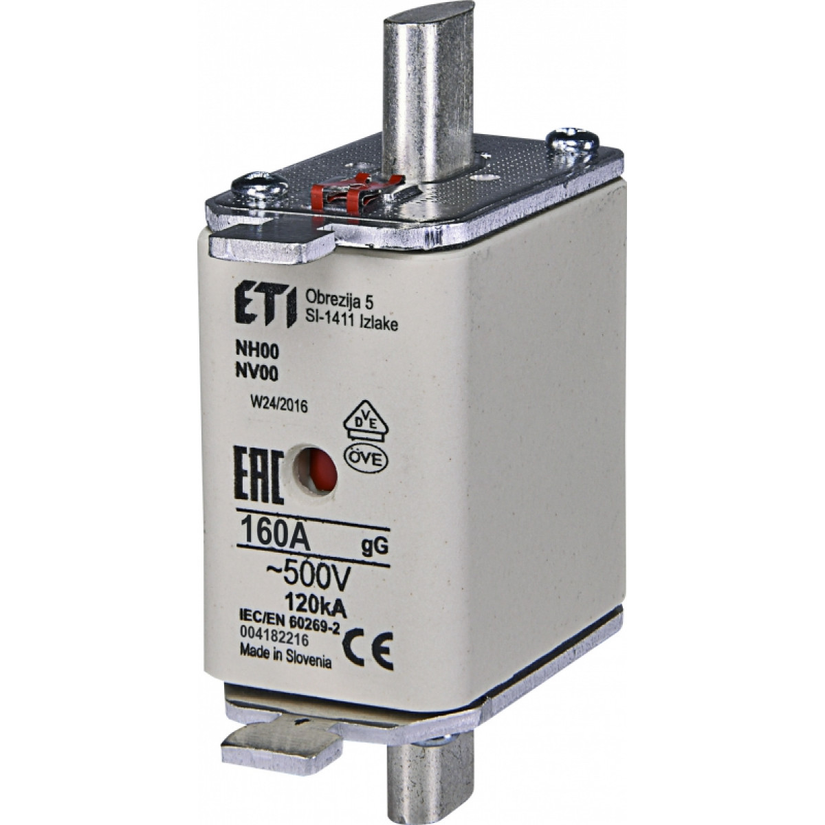 Предохранитель NH-00/gG 125A 500V KOMBI ETI (4182215)