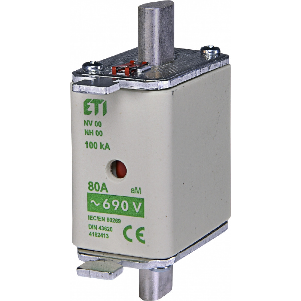 Предохранитель NH-00/aM 80A 690V KOMBI ETI (4182413)