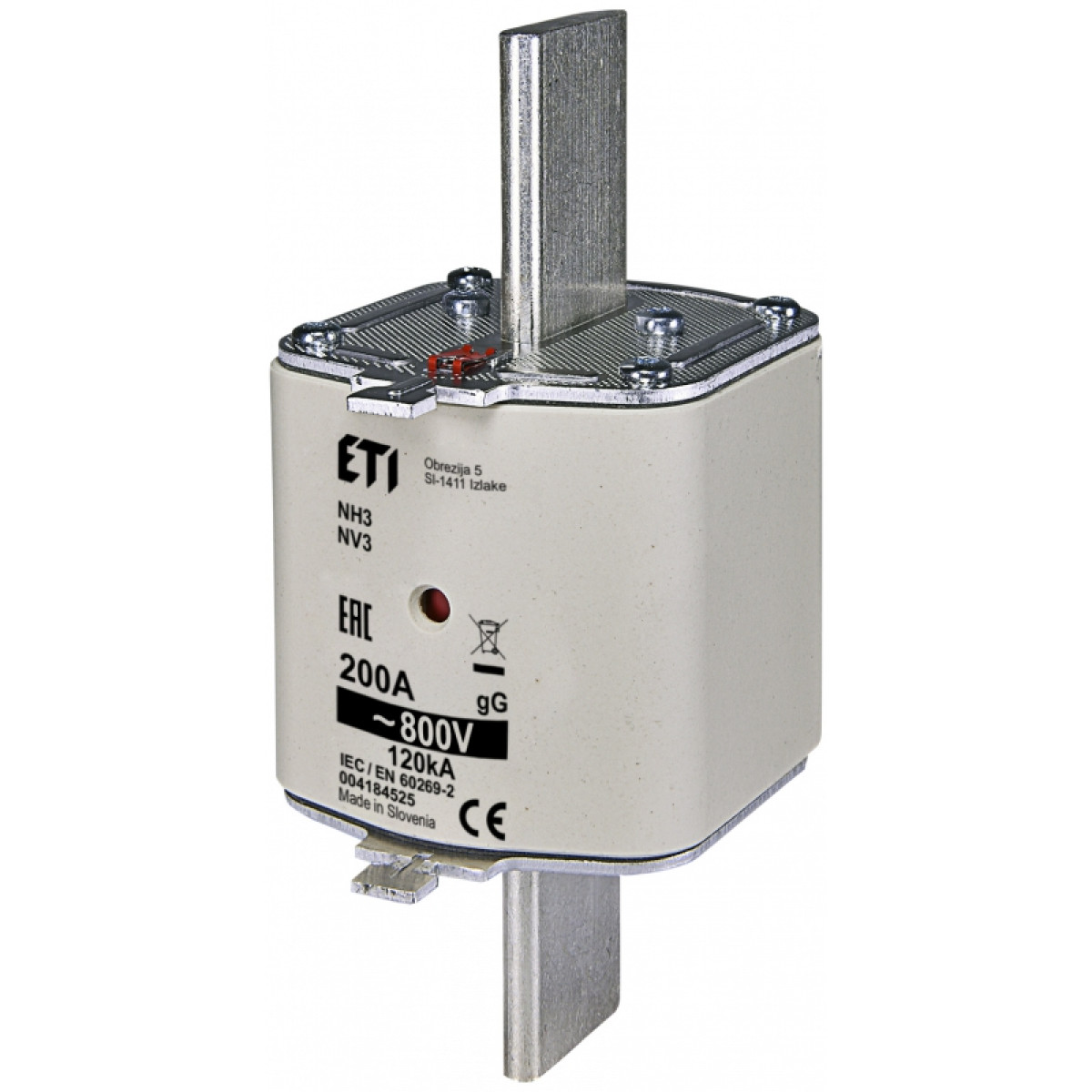 Предохранитель NH-3/gG 800V 160A KOMBI ETI (4184524)