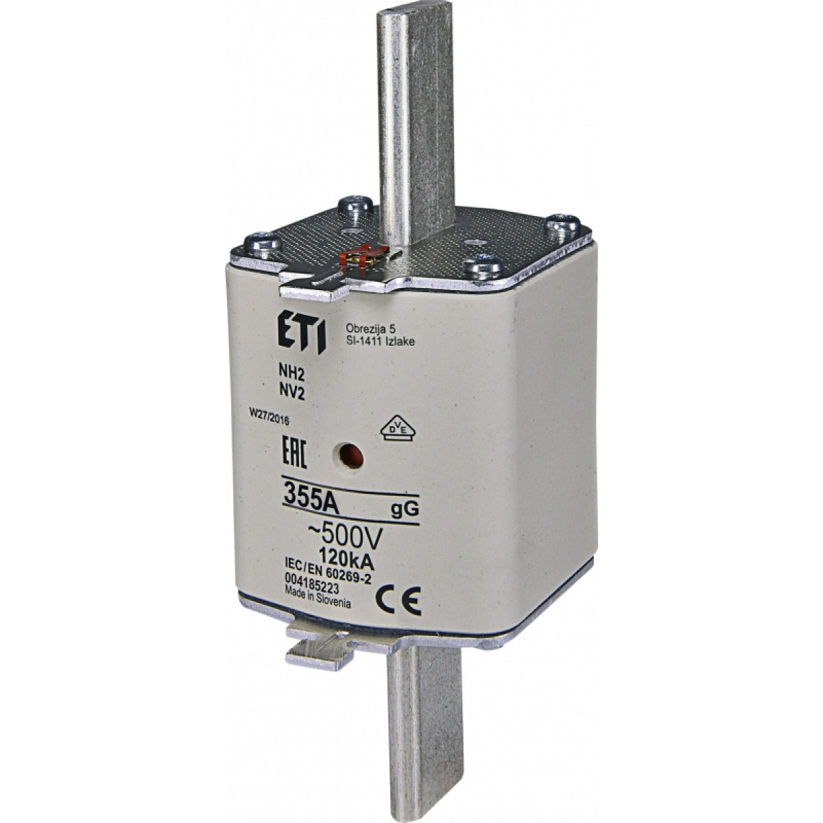 Предохранитель NH-2/gG 355A 500V KOMBI ETI (4185223)