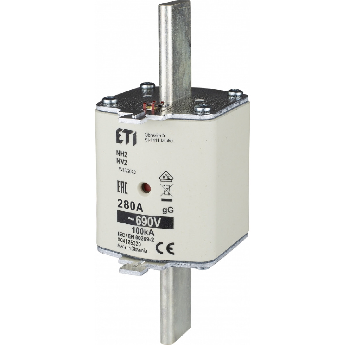 Запобіжник NH-2/gG 280A 690V KOMBI ETI (4185320)