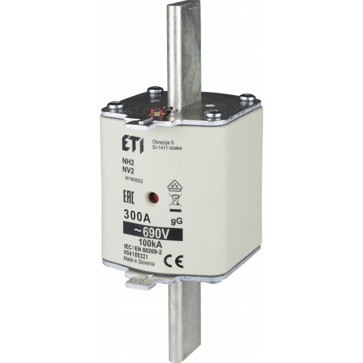 Предохранитель NH-2/gG 300A 690V KOMBI ETI (4185321)