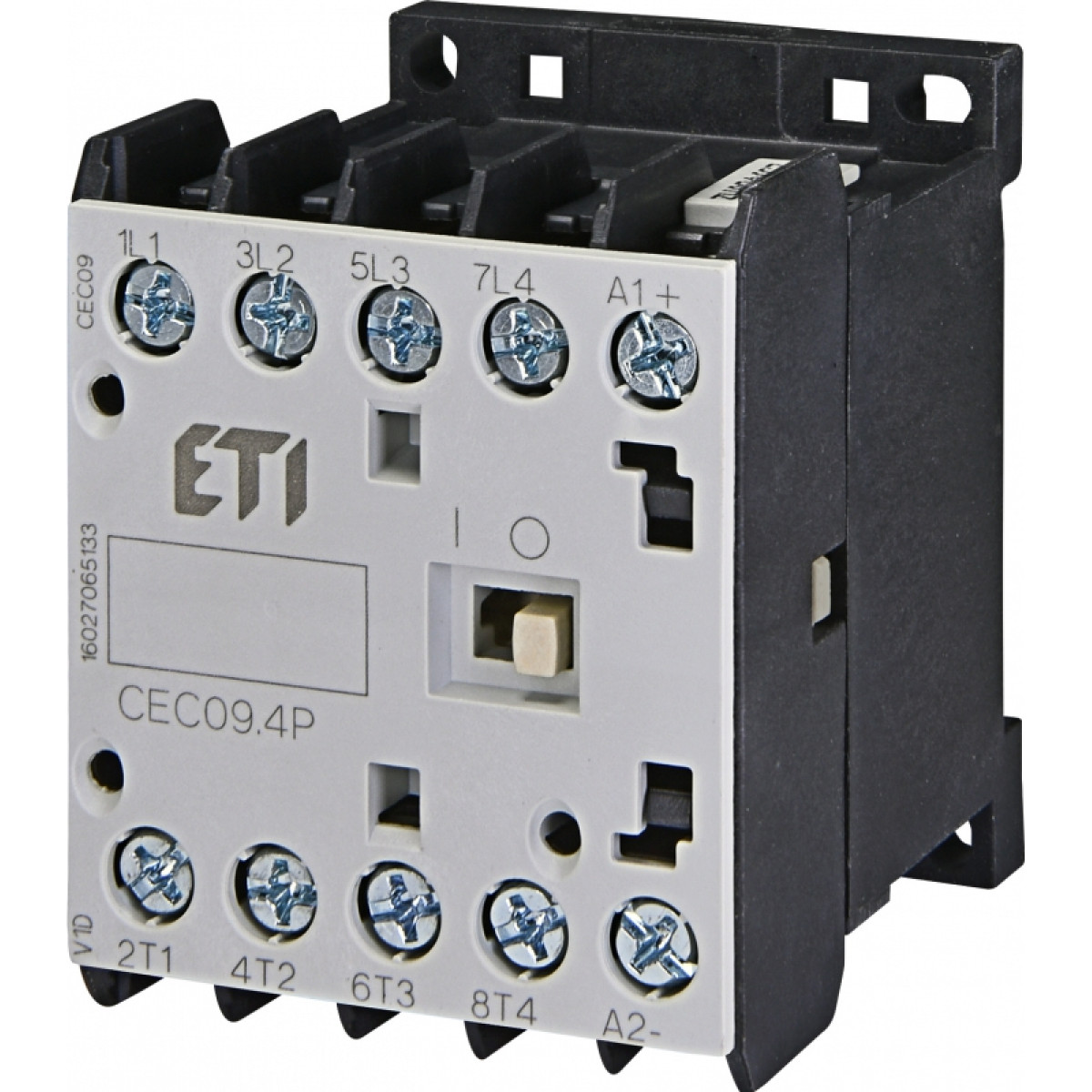 Контактор миниатюрный CEC 09.4Р 24V DC (9A; 4kW; AC3) 4р (4 н.в.) ETI (4641211)