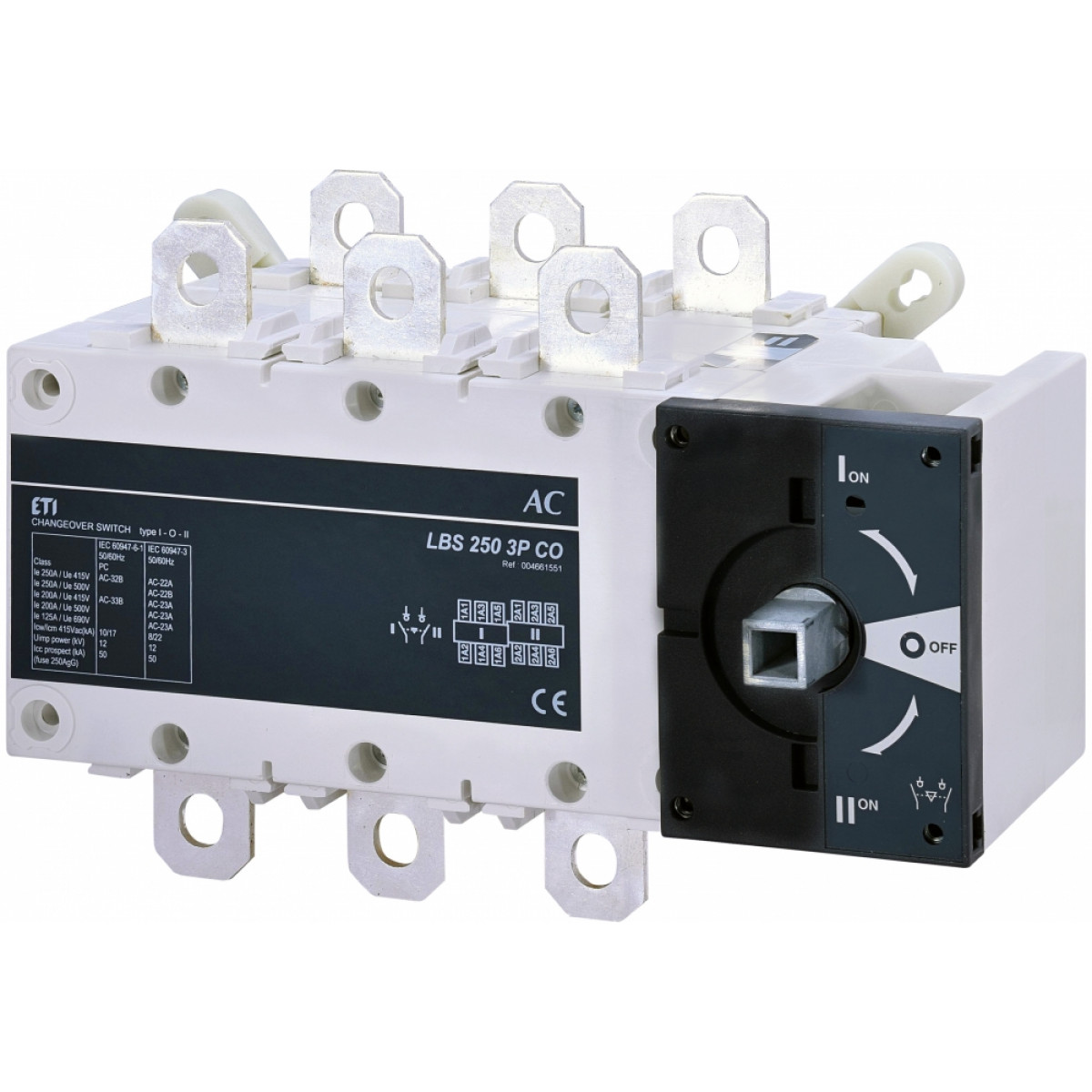 Переключатель нагрузки LBS CO 3P 250 (