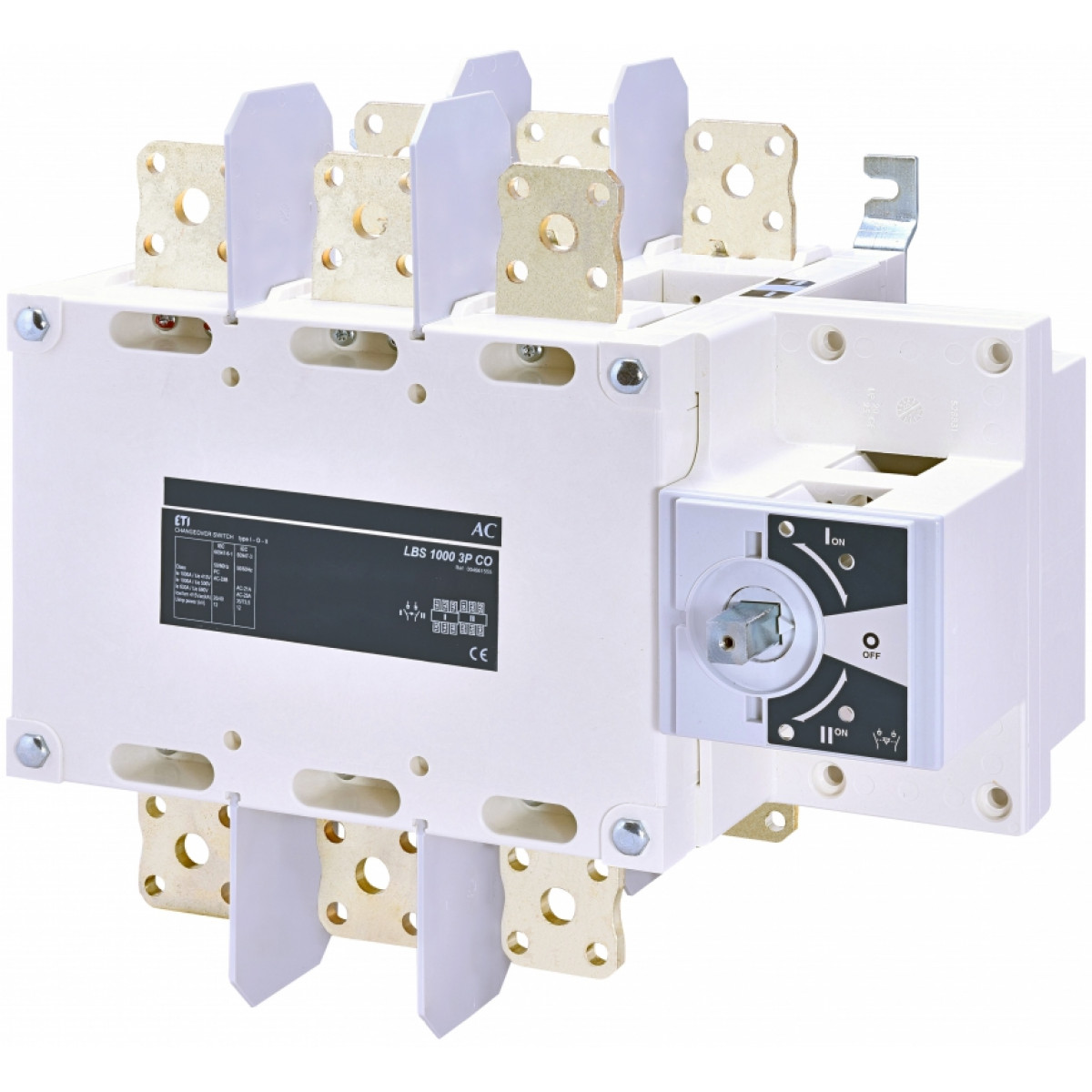Переключатель нагрузки LBS CO 3P 1000 (1-0-2, 1000А) ETI (4661555)