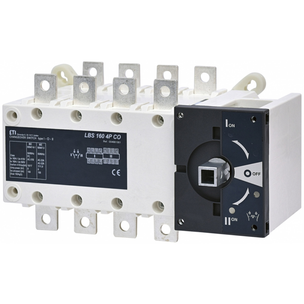 Переключатель нагрузки LBS CO 4P 160 (