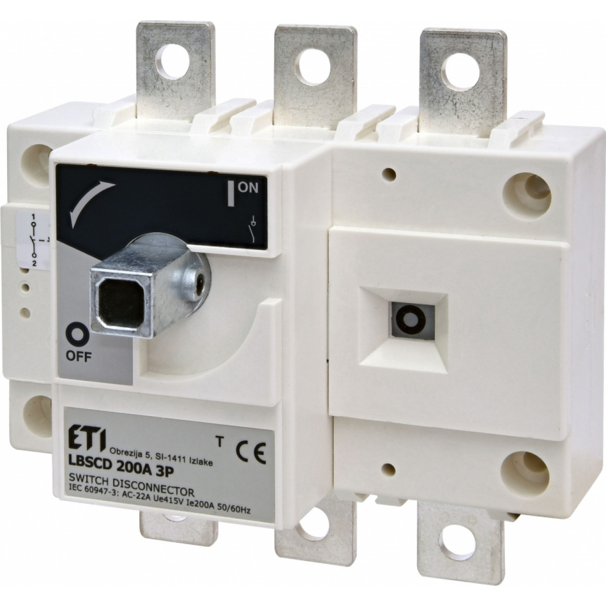 Вимикач навантаження LBSCD 3P 200 (