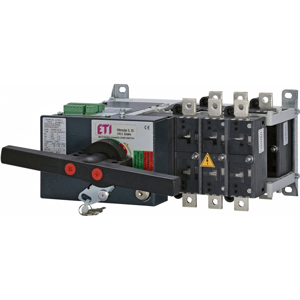 Переключатель нагрузки LA MO CO 3P 2 230V AC 250A (