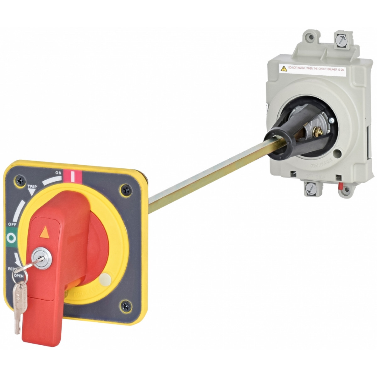 Рукоятка выносная RO2 125Р (красная/замок) ETI (4671324)