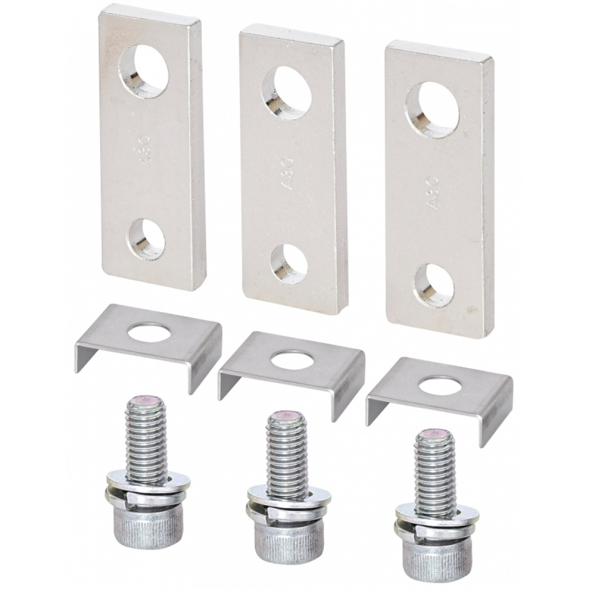 Перехідник шинний ZB2 400/3 (компл. 3 шт., прямі) ETI (4671326)