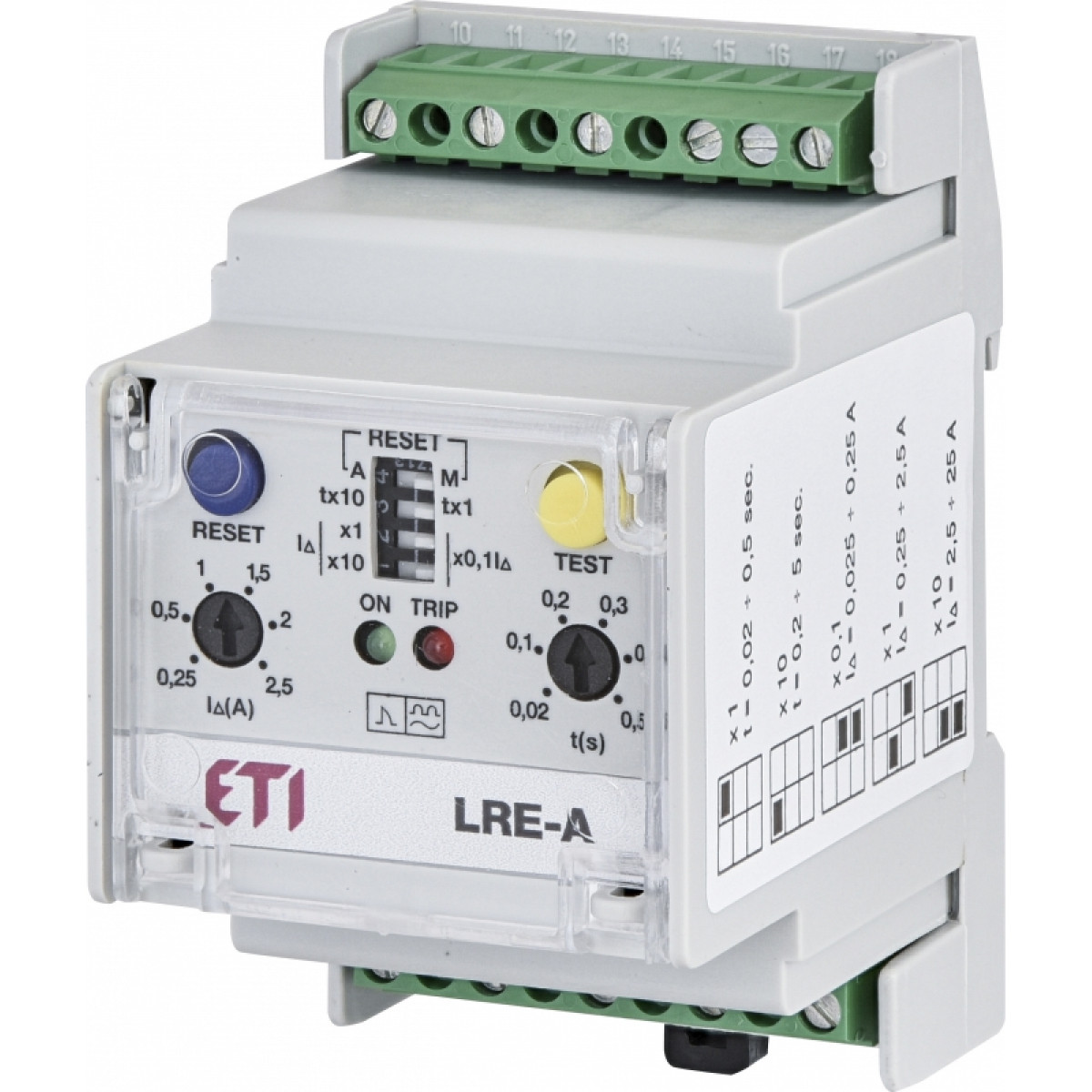 Реле утечки на землю LRE-A 24-48V ETI (4671604)