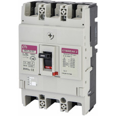 Автоматичний вимикач EB2S 250/3SF 200A (25kA, фікс./фікс.) 3P