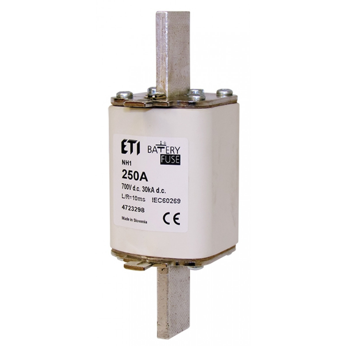 Запобіжник NH-1 Battery 200A 700V DC ETI (4723296)