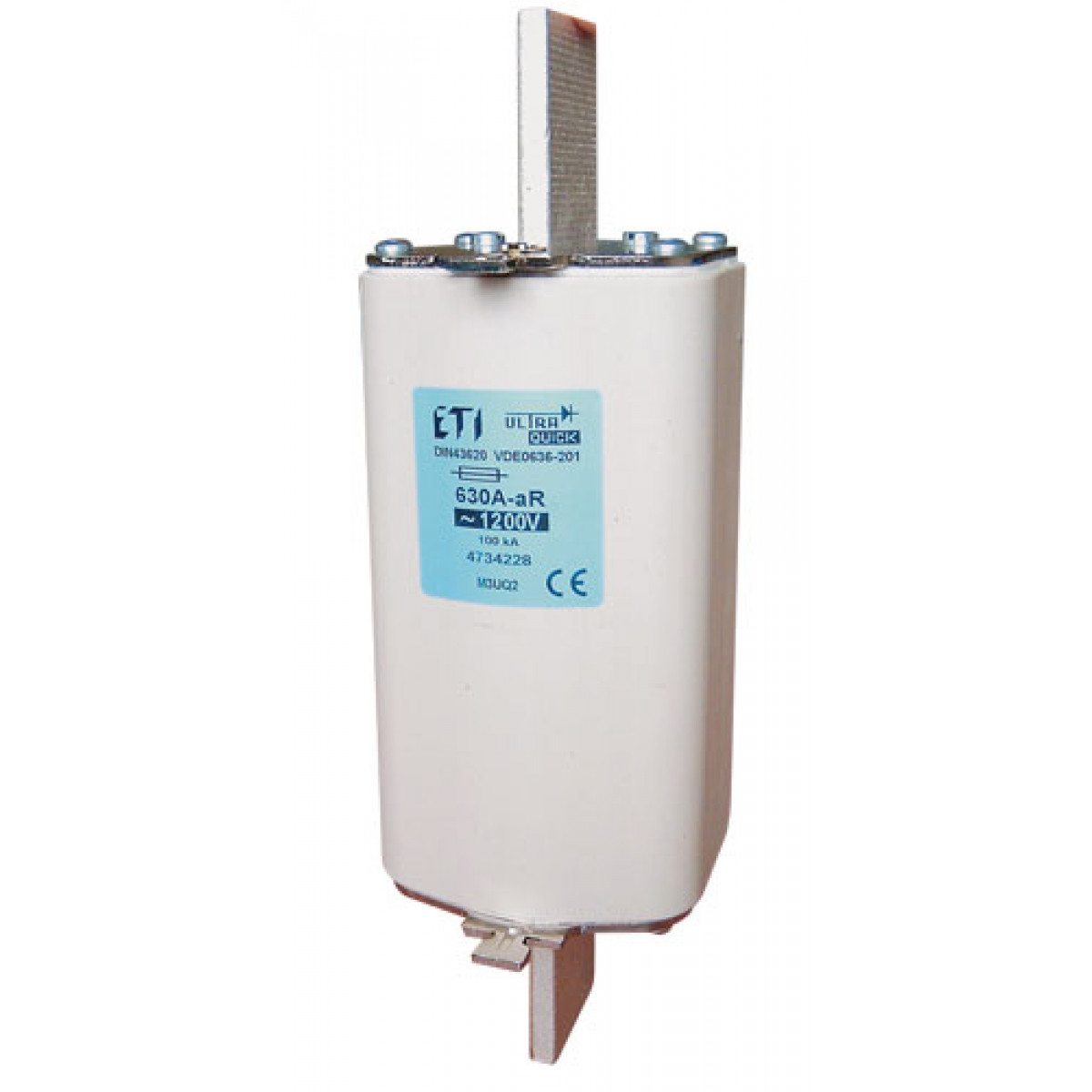 Предохранитель M1UQ2/250A/1200V aR (200 kA) ETI (4733219)