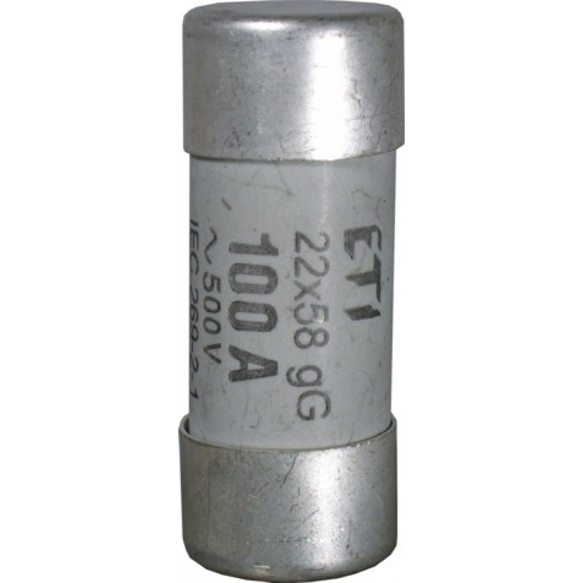 Запобіжник CH/P 22x58 gG 80A 500V (з ударником) ETI (6711013)